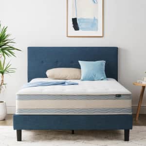 Zinus 10" Queen Comfort Support Hybrid Mattress: $143