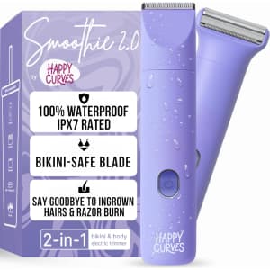Happy Curves 2.0 Waterproof Bikini Trimmer: $29.99