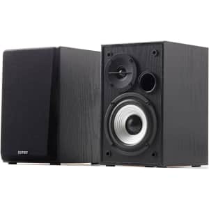 Edifier R980T 4" Active Bookshelf Speakers: $72