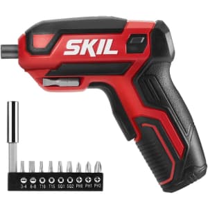 Skil Rechargeable 4V Cordless Screwdrive: $15