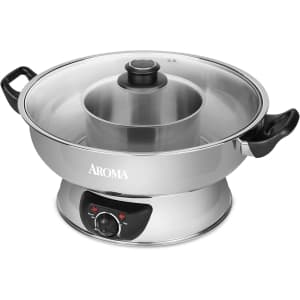 Aroma 5-Quart Stainless Steel Hot Pot: $35