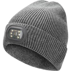 Okkle Unisex Beanie with Light: $6.37
