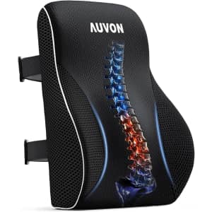 Auvon Lumbar Support Pillow with Patented Bulge: $18.99