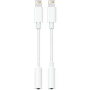 Lightning to 3.5mm Headphone Adapter for iPhone 2-Pack: $13