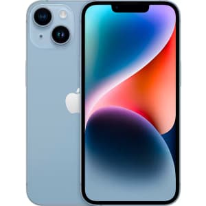 Unlocked Apple iPhone 14 128GB Smartphone: $500
