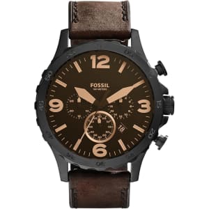 Fossil Men's Nate Quartz Stainless Steel Chronograph Watch: $90 Fossil Men's Nate Quartz Stainless Steel Chronograph Watch: $90