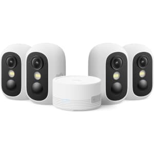 eufy Security eufyCam C35 4-Cam Kit with Color Night Vision: $199.97