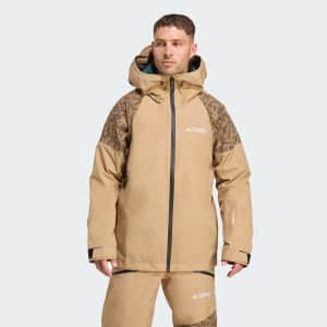 adidas Men's Terrex Xperior Hybrid Primeknit Climaproof+ Jacket: $131.52