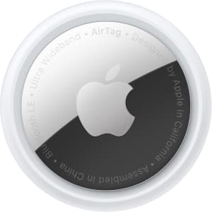 Apple AirTag Item Tracker: $17.97
