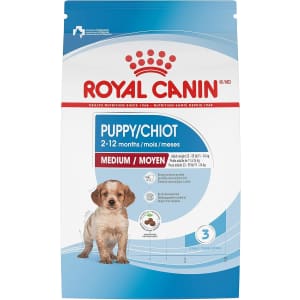 Royal Canin Medium Puppy 30-lb. Dry Dog Food: $49 via Sub & Save