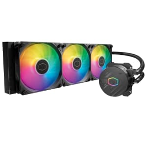 Cooler Master MasterLiquid 360L Core 360mm Liquid Cooler Fan: $58