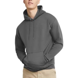 Hanes Men's EcoSmart Fleece Hoodie Sweatshirt: $7.74