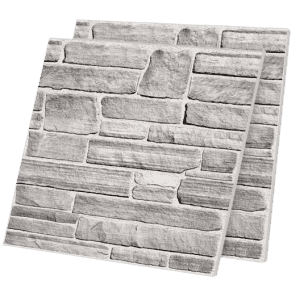 12" x 12" Faux Stone Wall Panel 10-Pack: $12
