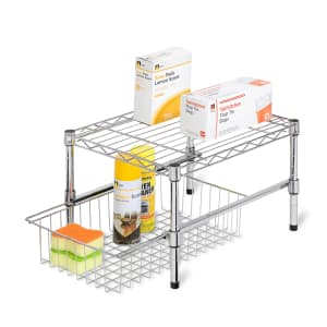 Honey-Can-Do 2-Tier Under Sink Cabinet Organizer: $26 Honey-Can-Do 2-Tier Under Sink Cabinet Organizer: $26