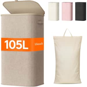 Lifewit 105L Laundry Basket: $18.99