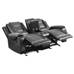 Lazzara Danio Home Theater Reclining Loveseat: $656