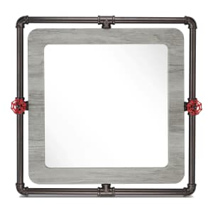 Harimon 27.5" Pipe Wall Mirror: $53.19