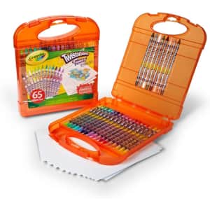 Crayola Twistables 65-Piece Colored Pencils Set: $8.99