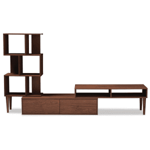 Baxton Studio Haversham 40" Wood TV Stand: $181