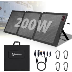 Voominhtec 200W Portable Foldable Solar Panel: $99.99 Voominhtec 200W Portable Foldable Solar Panel: $99.99
