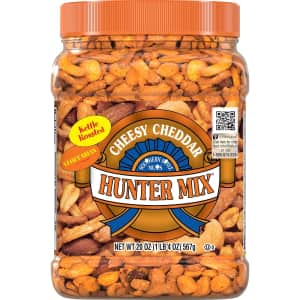 Southern Style Nuts Cheesy Cheddar Hunter Mix 20-oz. Jar: $6.54 via Sub & Save Southern Style Nuts Cheesy Cheddar Hunter Mix 20-oz. Jar: $6.54 via Sub & Save