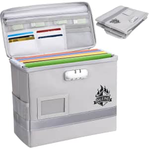Baleine Fireproof Document Box with Lock: $18.89 Baleine Fireproof Document Box with Lock: $18.89