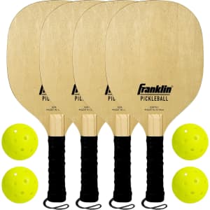 Franklin Sports Wooden Pickleball Set: $15