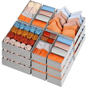 Criusia Drawer Organizer 15-Pack: $12