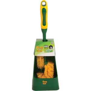 Pine-Sol Toilet Bowl Cleaner Brush with Holder: $5.76