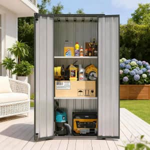 Outdoor Storage Cabinet Shed: $96