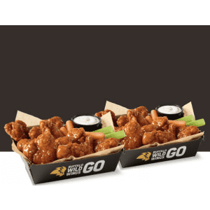 Buffalo Wild Wings Boneless Wings: Buy one get one free on Thursdays Buffalo Wild Wings Boneless Wings: Buy one get one free on Thursdays