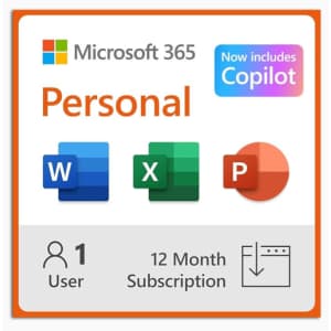 Microsoft 365 1-Year Subscription: Personal for $70, Family for $100 Microsoft 365 1-Year Subscription: Personal for $70, Family for $100