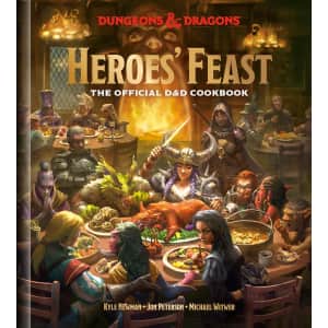 "Heroes' Feast: The Official D&D Cookbook" Hardcover: $13 w/ Prime