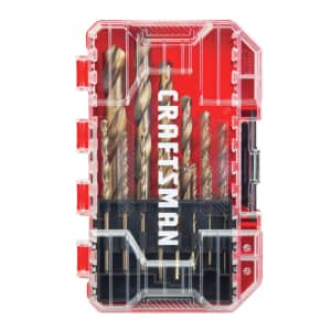 Craftsman 14-Piece Drill Bit Set: $9.98 Craftsman 14-Piece Drill Bit Set: $9.98