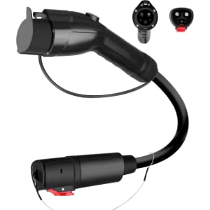 40A 250V J1772 Portable EV Charging Adapter for Tesla: $27.99 40A 250V J1772 Portable EV Charging Adapter for Tesla: $27.99