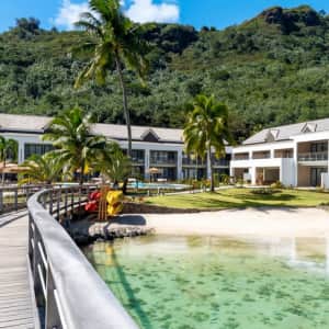 5-Night Moorea Flight, Hotel, and Ferry Vacation: From $2,595 per person 5-Night Moorea Flight, Hotel, and Ferry Vacation: From $2,595 per person