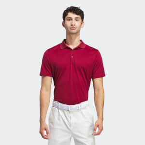 adidas Men's Performance Primegreen Polo Shirt: $14