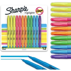 Sharpie Pocket Highlighter 12-Pack: $4.73 via Sub & Save