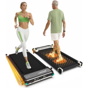 Finehorse Dual-sided Walking Pad Treadmill: $98.99