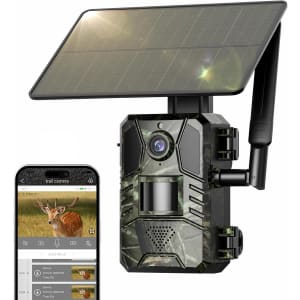 Loatos 4G LTE Solar Panel Trail Camera: $25.91 Loatos 4G LTE Solar Panel Trail Camera: $25.91