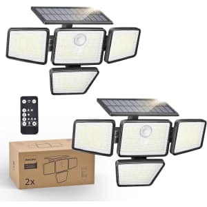 Philips Solar Motion Sensor Security Light 2-Pack: $30 Philips Solar Motion Sensor Security Light 2-Pack: $30
