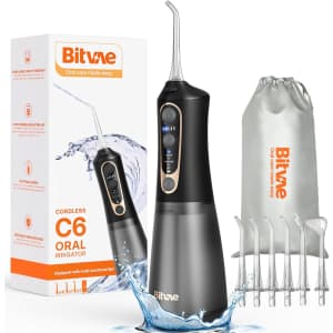 Bitvae C6 Cordless Water Dental Flosser: $14.44