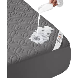 Bedlore Queen Waterproof Mattress Protector: $24