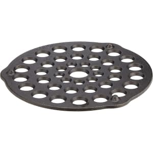 Lodge 8" Cast Iron Meat Rack/Trivet: $12