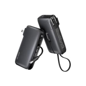 Joyfar 10,000mAh Fast Charging USB-C Powerbank w/ Wall Plug: $15