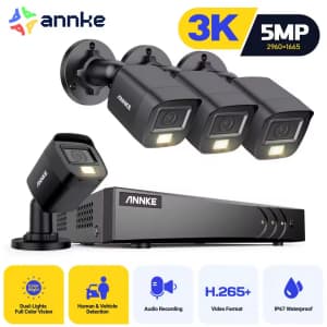 Annke 8-Channel 5MP Security System: $90 Annke 8-Channel 5MP Security System: $90