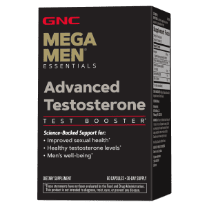 GNC Mega Men 60-Capsule Advanced Testosterone Jar: 2 for $37 GNC Mega Men 60-Capsule Advanced Testosterone Jar: 2 for $37