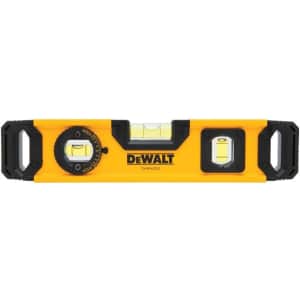 DeWalt 9" Aluminum Magnetic Torpedo Level: $14.99 DeWalt 9" Aluminum Magnetic Torpedo Level: $14.99