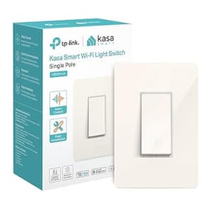 TP-Link Kasa Smart WiFi Light Switch: $12.47 TP-Link Kasa Smart WiFi Light Switch: $12.47