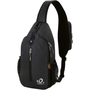 Waterfly Crossbody Sling Backpack: $20
